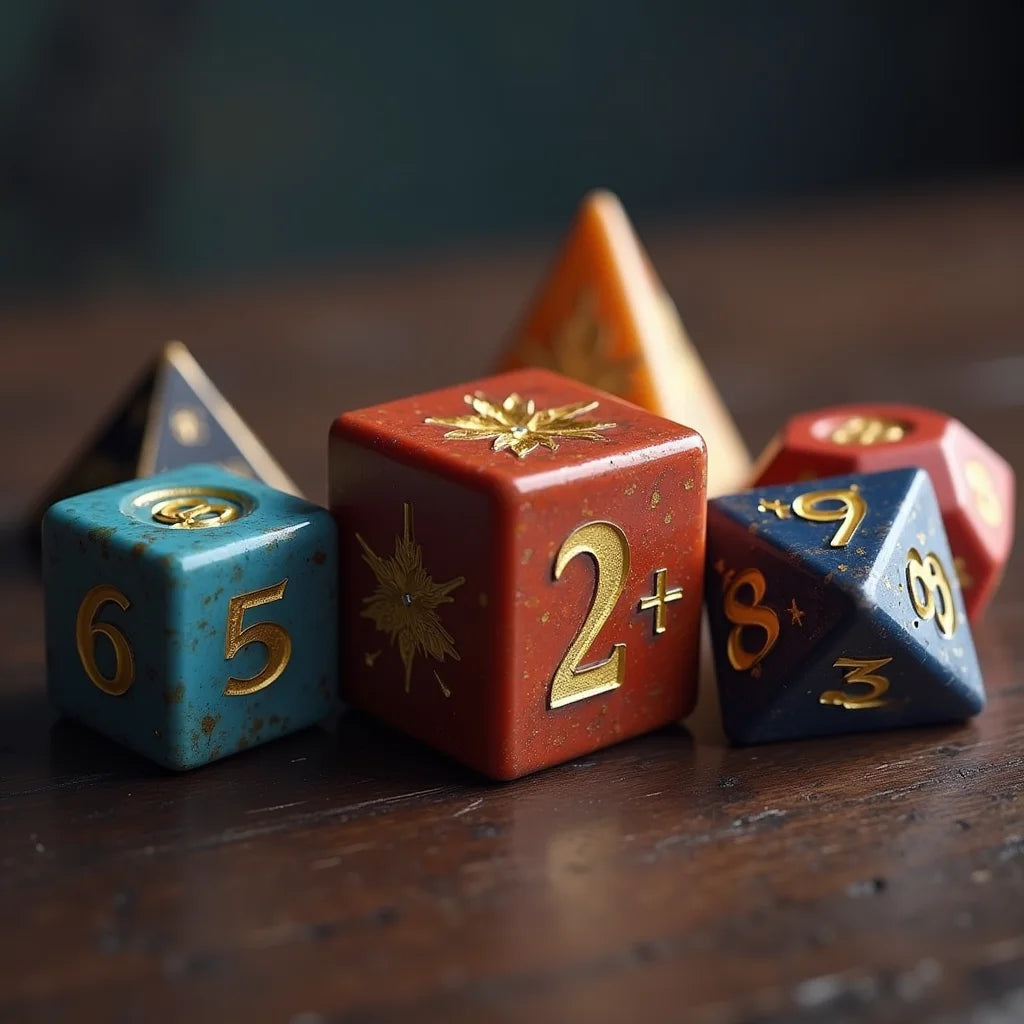 Versatile RPG Dice - Versatile RPG Dice for Any Campaign with Balanced Rolls