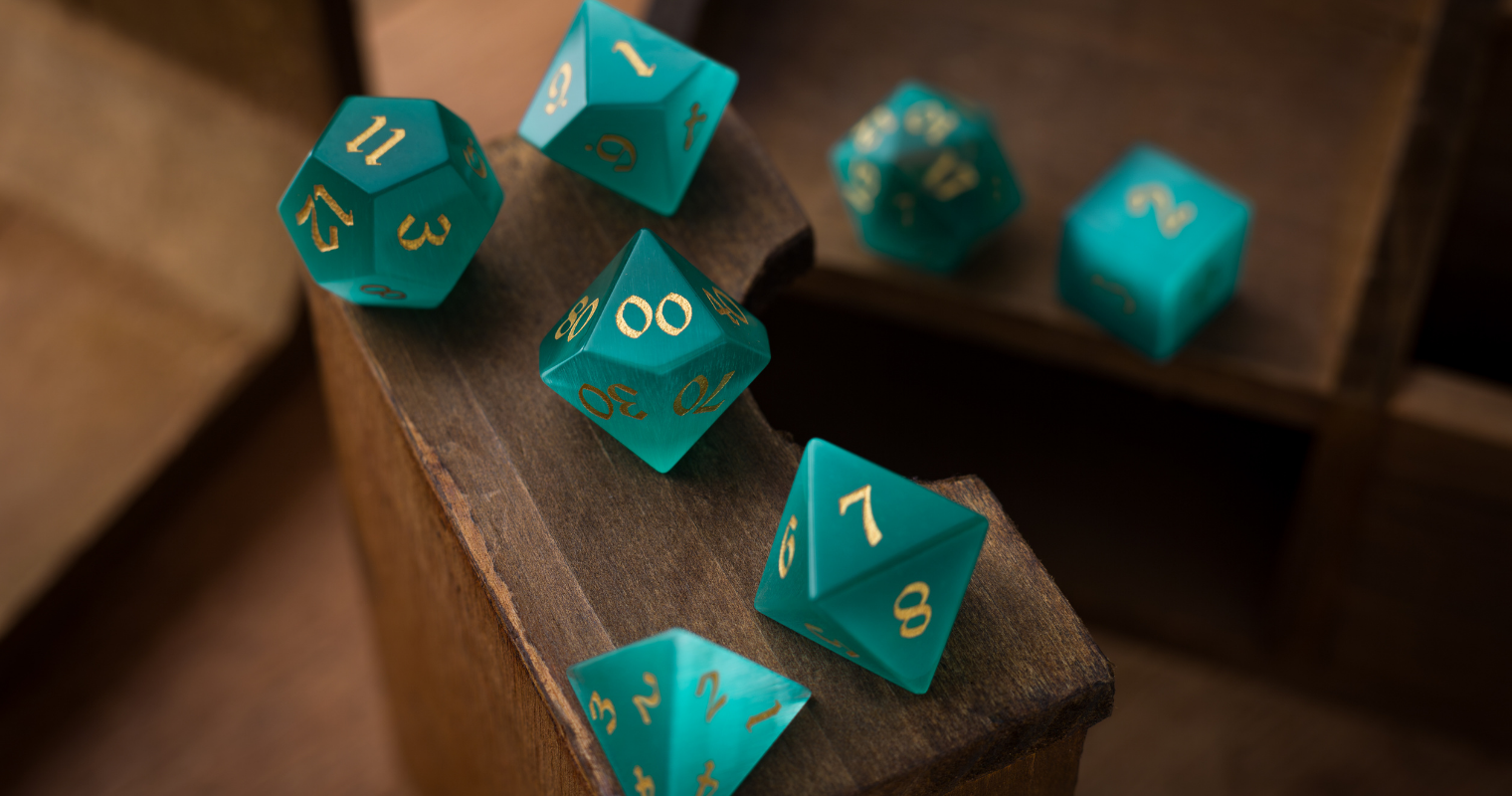 Aquamarine DND Dice - Aquamarine DND Dice: How Color Impacts Your Dice Rolls