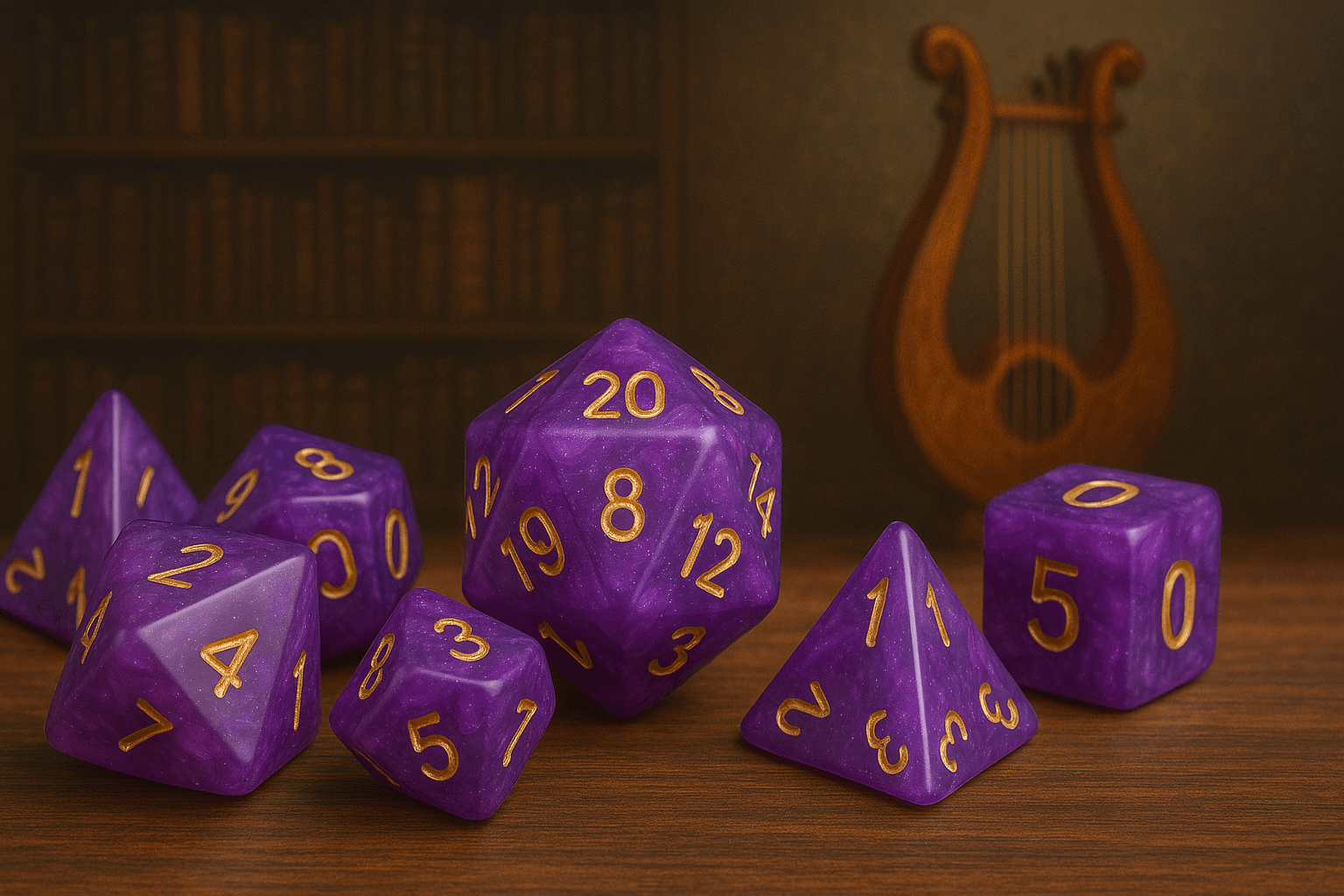 Best Dice Sets for Bards | D&D 5e Guide to Melodic & Magical Rolls