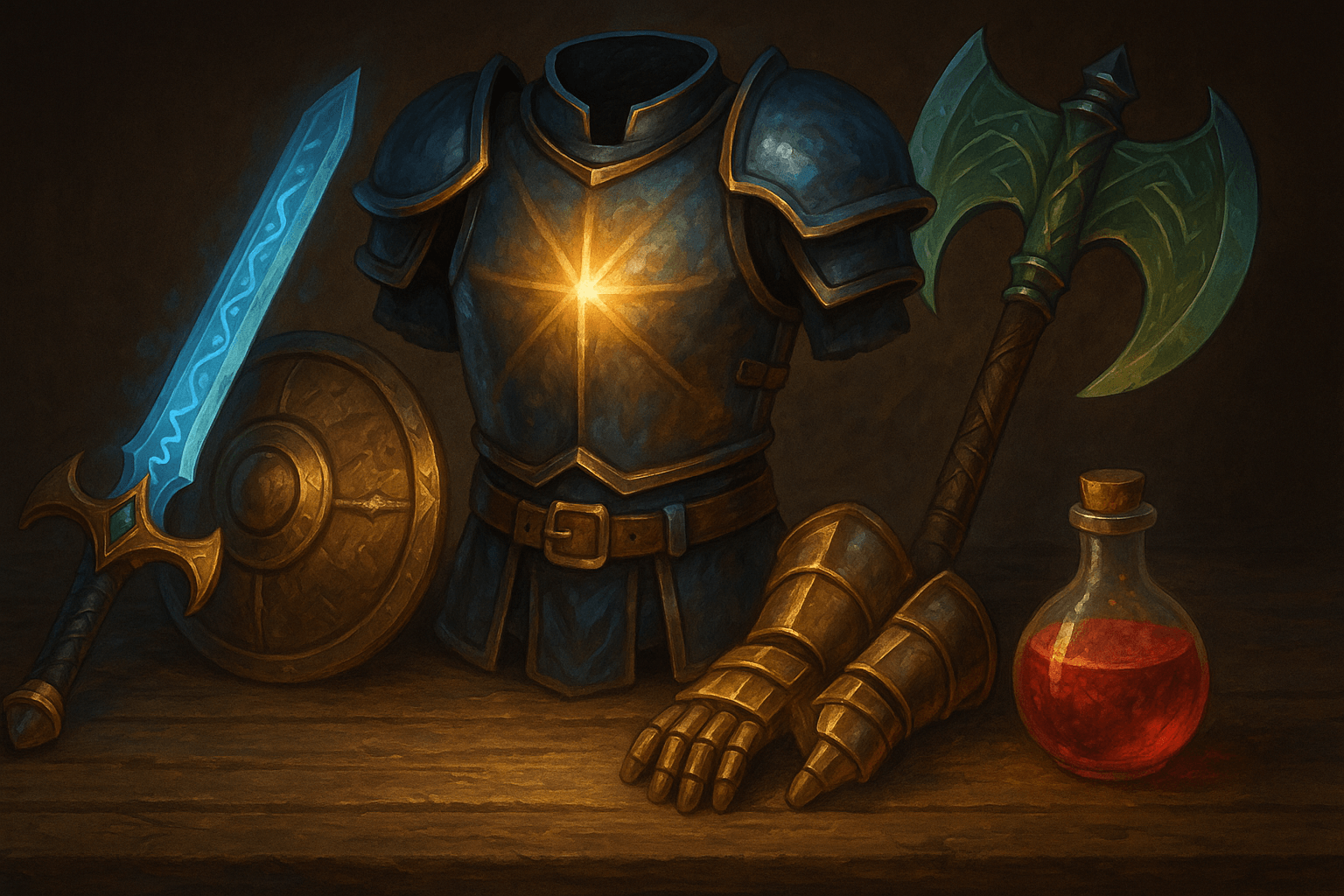 Best Magic Items for Fighters 5e