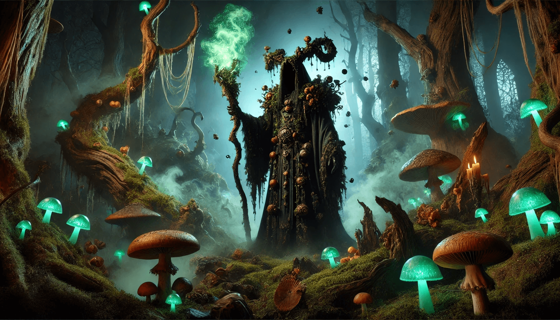 Circle of Spores Druid in D&D