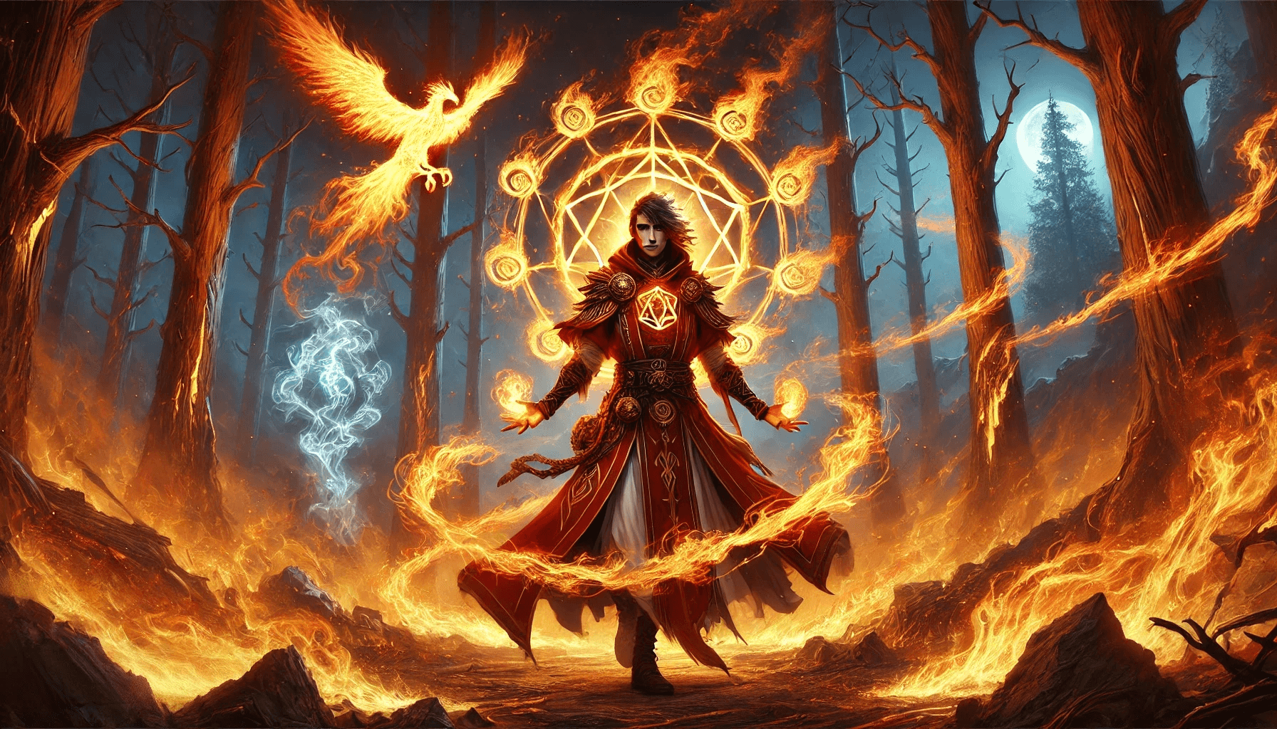 Circle of Wildfire Druid in D&D