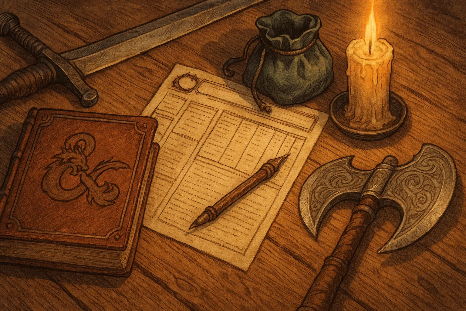 D&D Dice, Materials, and Custom Sets