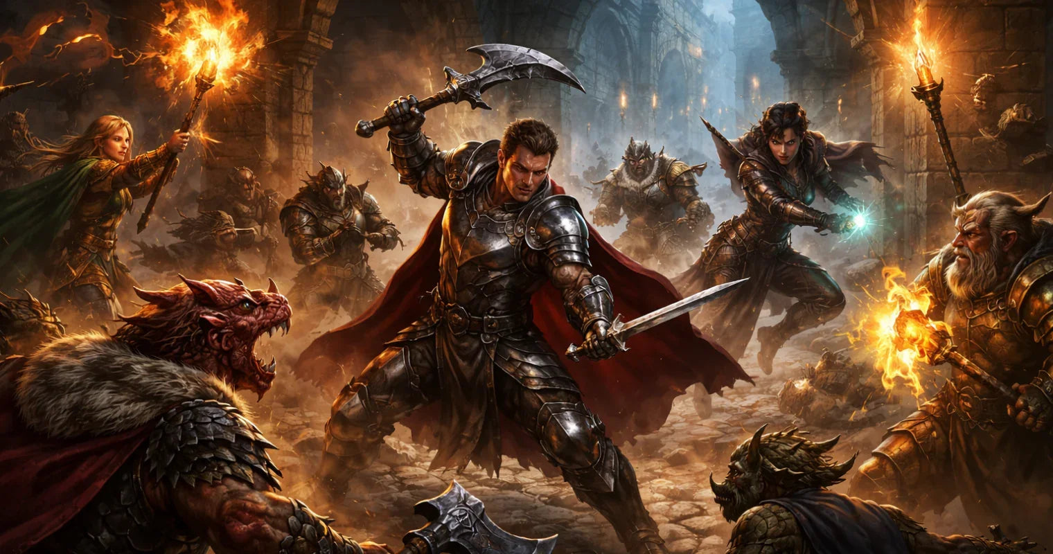 D&D Combat Strategies - DnD Combat Tactics Mastering the Battlefield at the Table