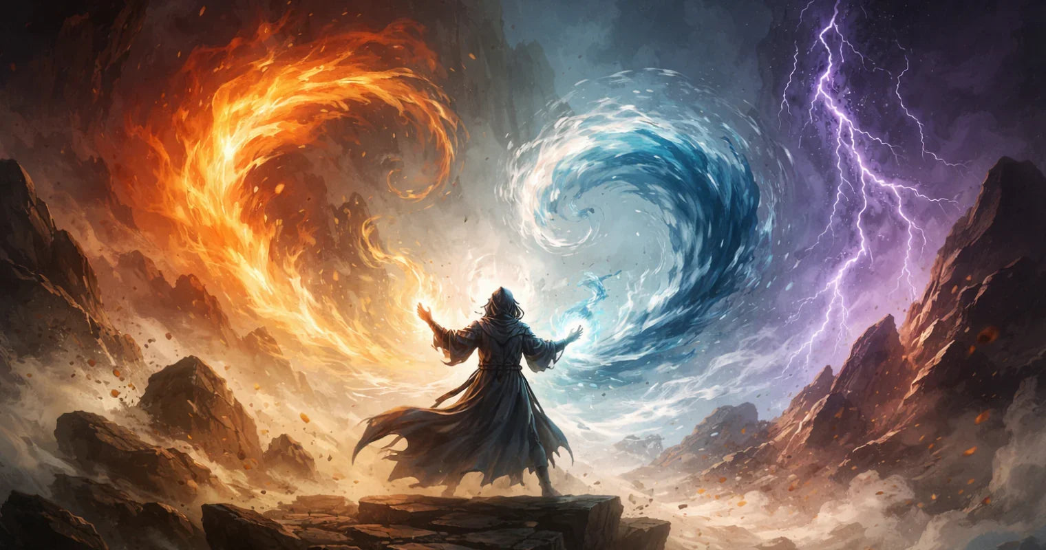 Elemental Adept D&D - Elemental Adept D&D: Master Elemental Damage Techniques