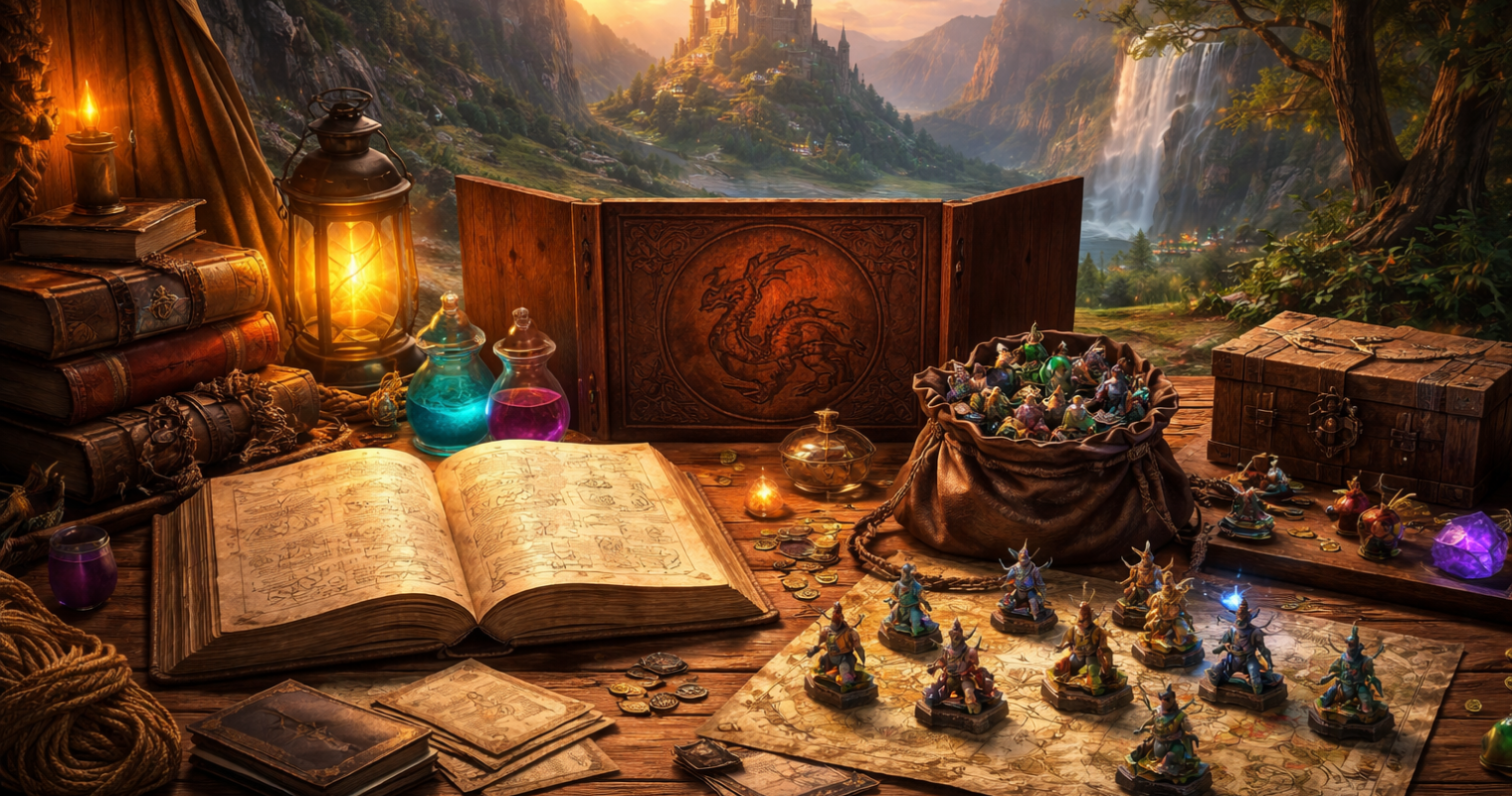 D&D Tabletop Accessories - Essential Dungeons And Dragons Tabletop Accessories