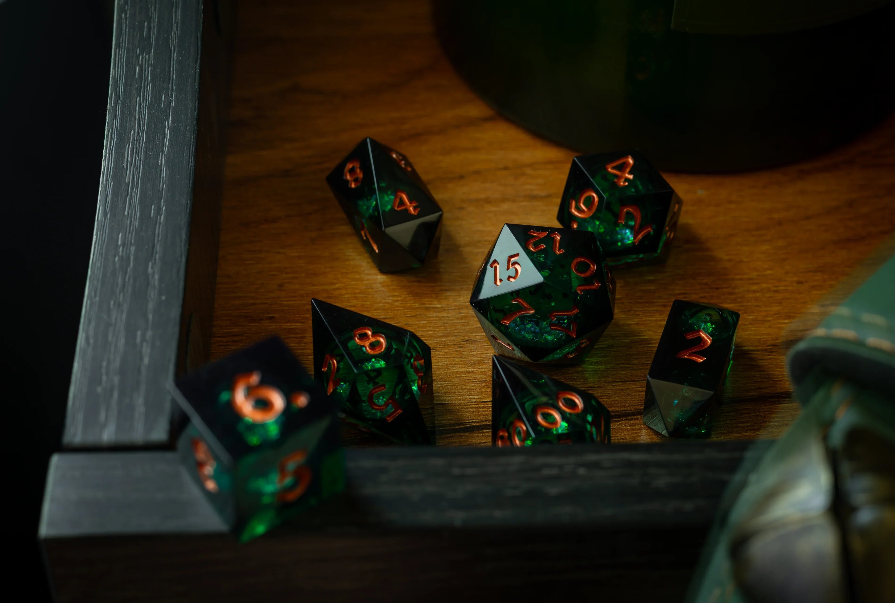 Liquid Core Dice Set - Liquid Core Dice Set Magic for Mesmerizing Fair Rolls