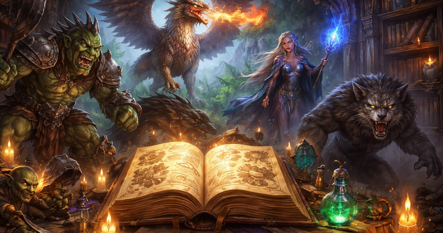 Fantasy Creature Catalog And Reference - Fantasy Creature Catalog A Reference Guide for Roleplayers