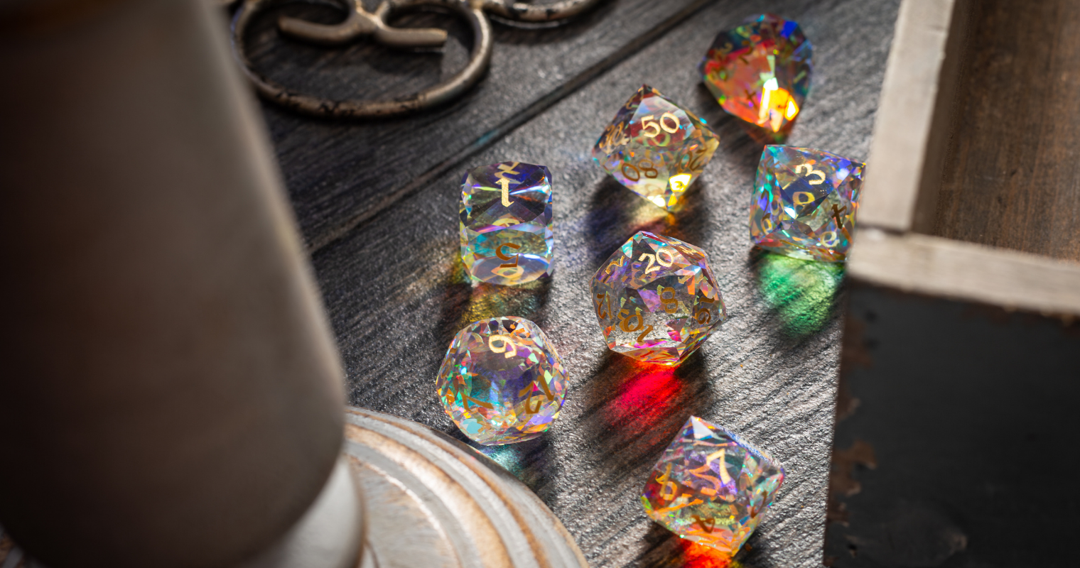Gemstone DND Dice - Gemstone DND Dice Guide to Colorful True Rolls and Value