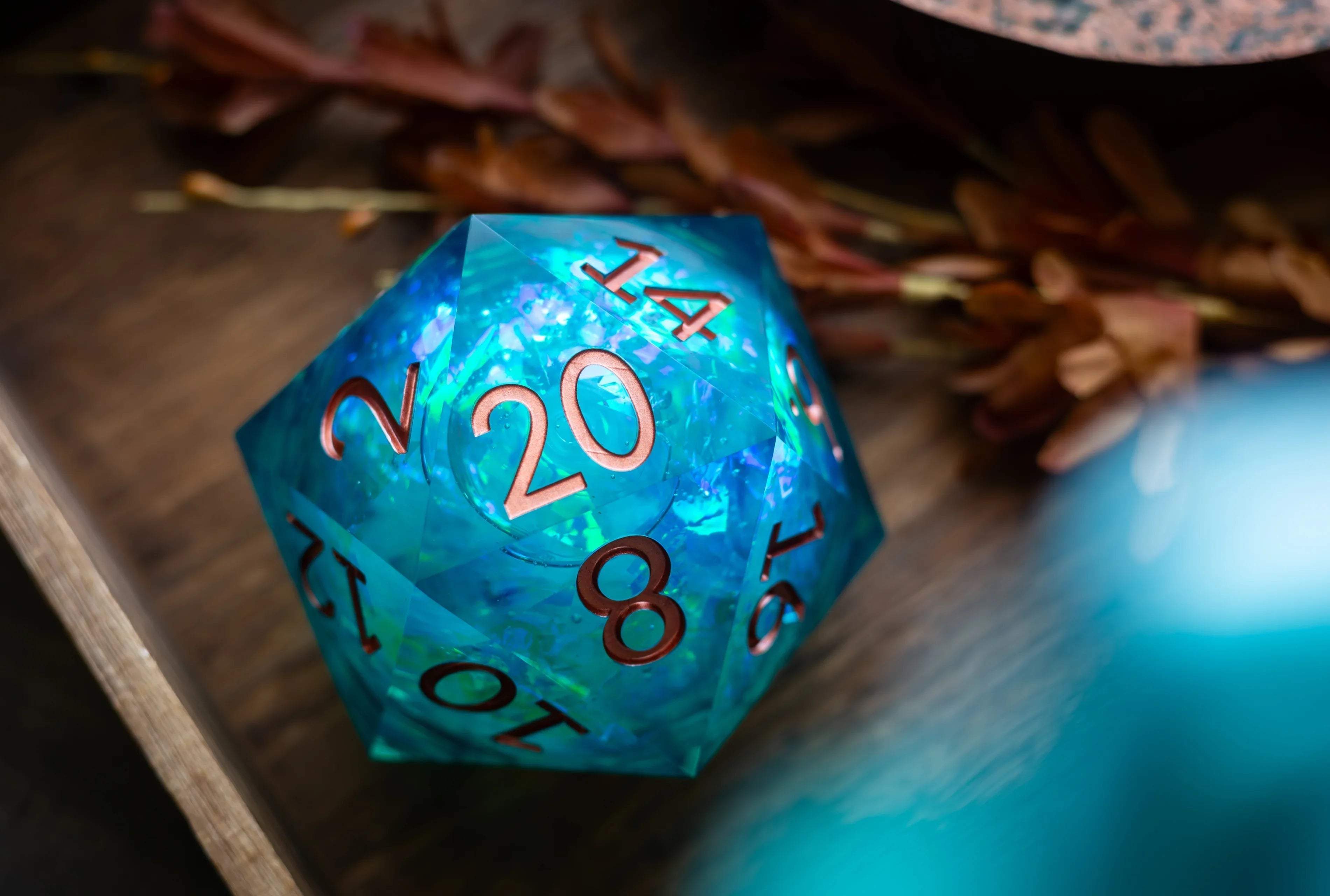 Oversized D20 Die - Go Big on Crits with an Oversized D20 Die at the Table