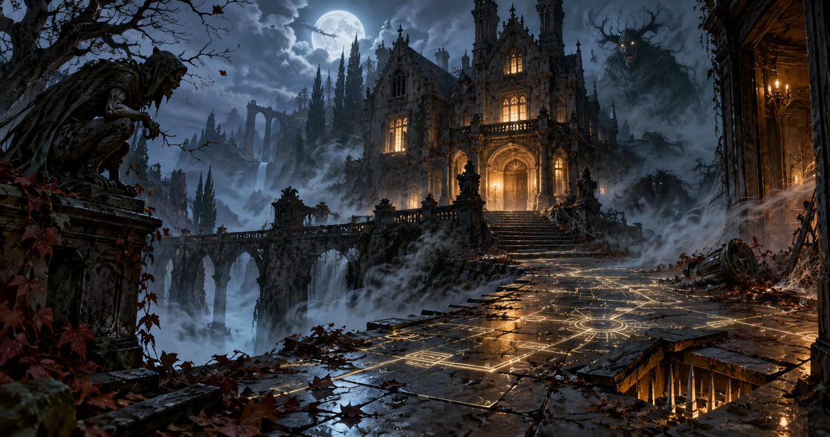 Haunted House D&D One-Shot Ideas: Maps, Traps, and Monsters