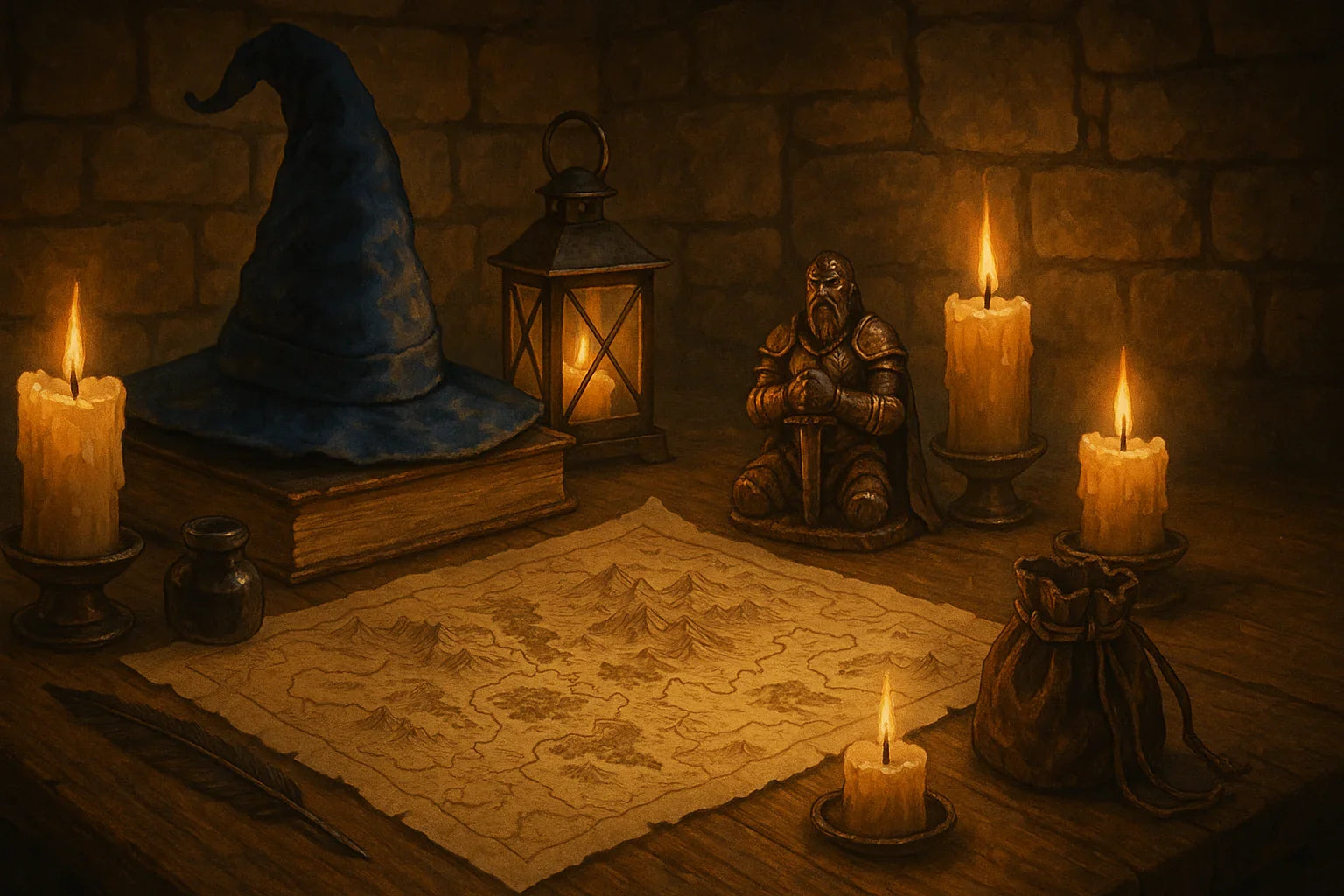 Fantasy Tabletop Role-playing Dice Set - Tabletop Fantasy Dice Sets Ranked for Feel and Luck