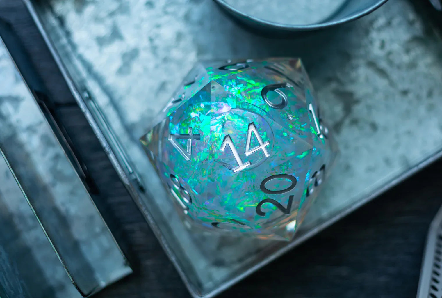 Liquid Core D20 - Liquid Core D20 for Smoother, Fair Rolls at the Table