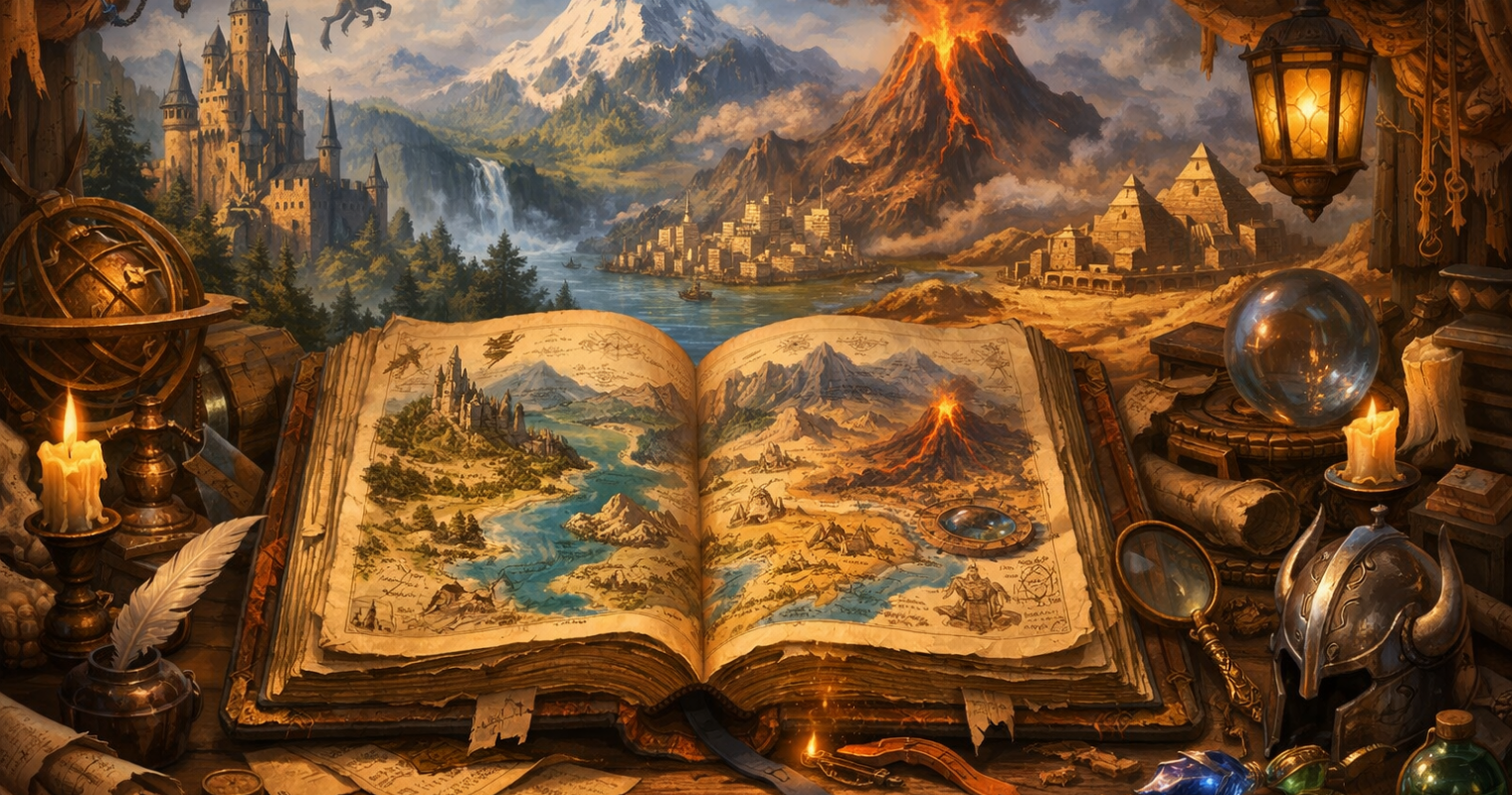 'lore Encyclopedia For Tabletop Roleplaying' - Lore Encyclopedia for Tabletop RPGs Atlas of Lore Insights