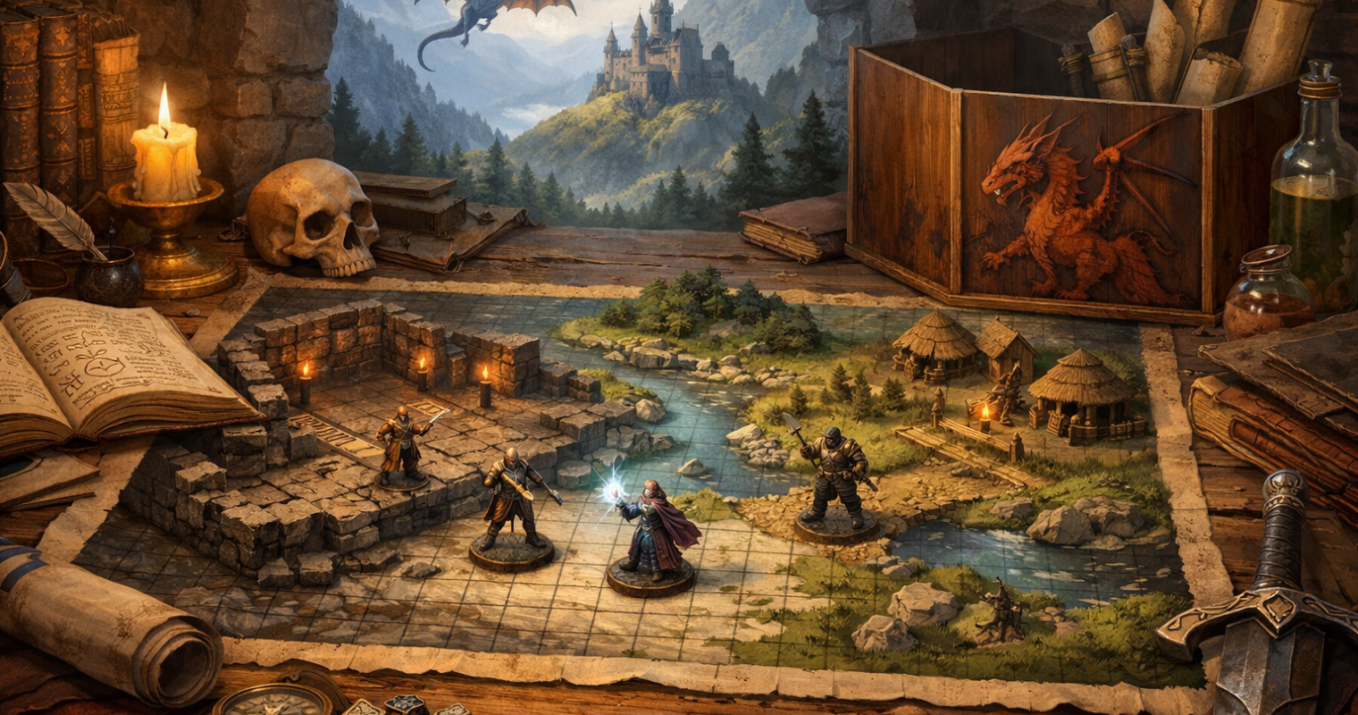 Quickplay Maps For D&D - Master Quickplay Maps for DnD Streamlined Combat Sessions