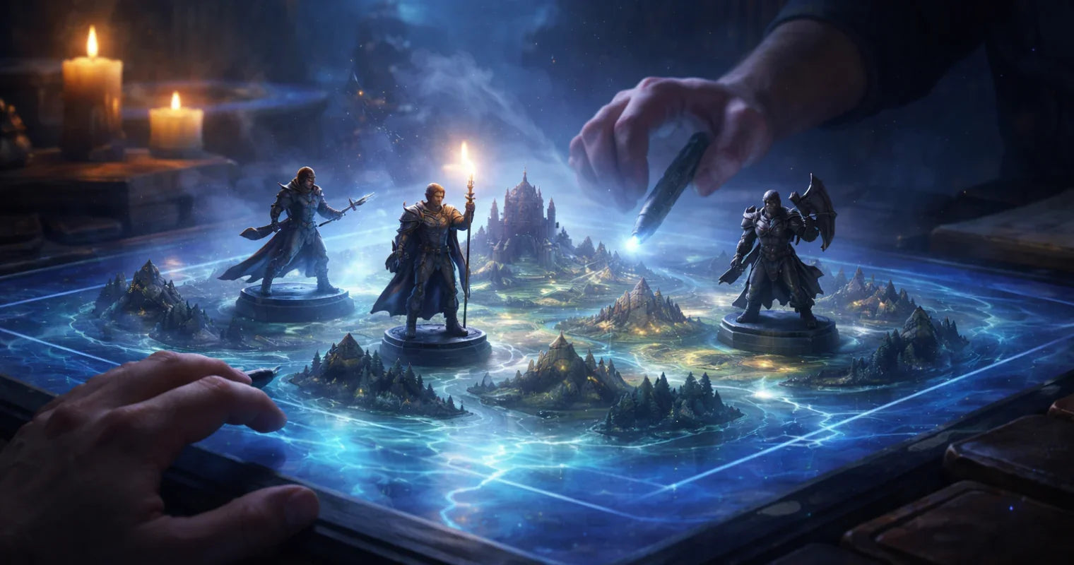D&D Virtual Tabletop - Mastering Dungeons and Dragons on a Virtual Tabletop