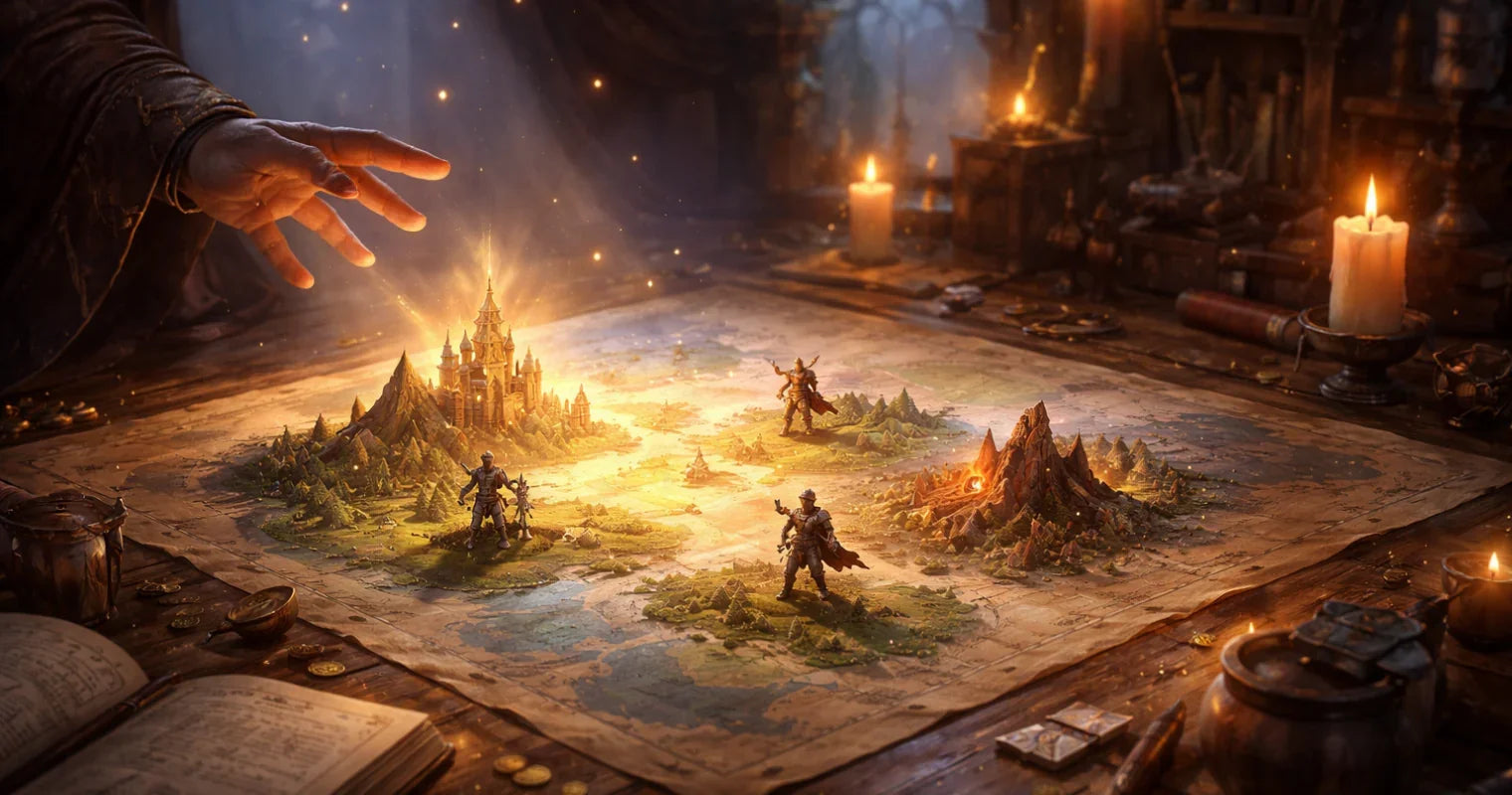 Dungeons And Dragons Tabletop RPG - Mastering Dungeons and Dragons with Tabletop Tactics