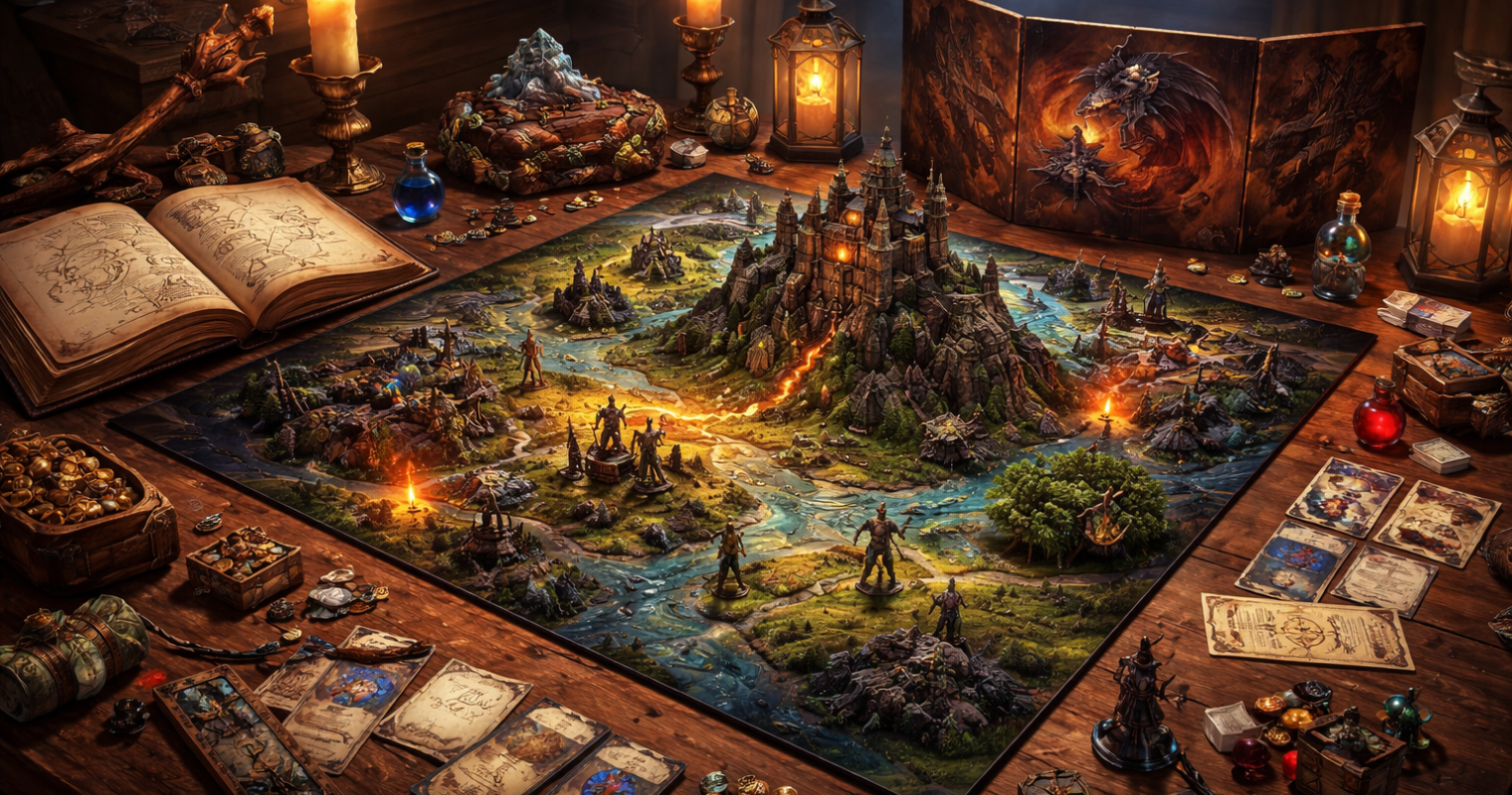 Fantasy Game Accessories - Mastering Fantasy Game Accessories for Epic Tabletop Nights