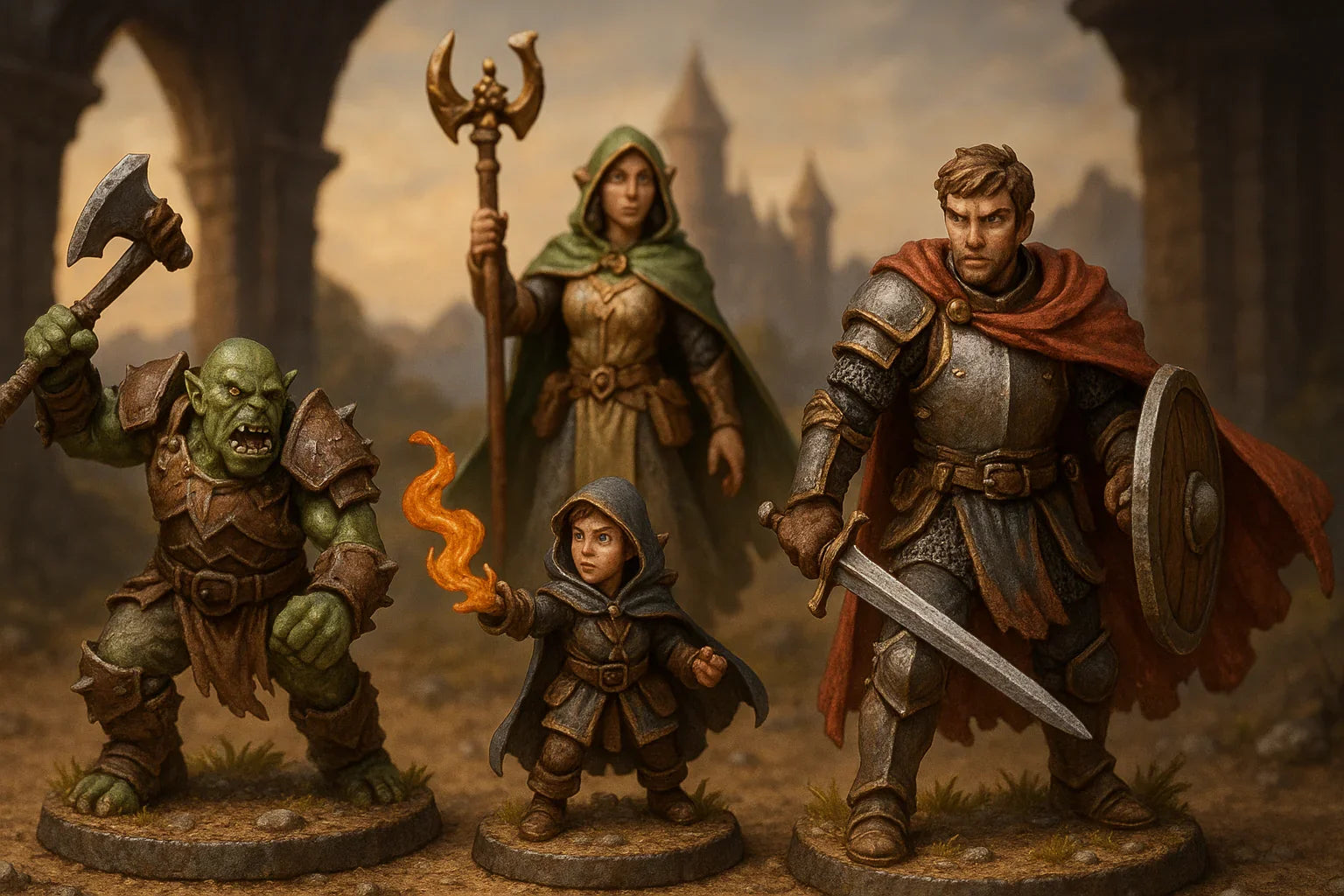 Miniature Figures For Tabletop Rpg - Miniature Figures for Tabletop RPG Picks and Painting Tips