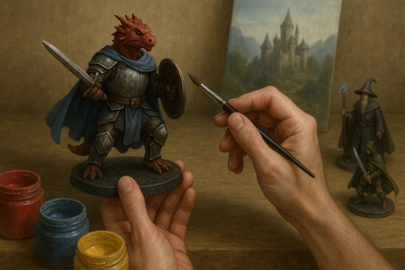 How to Paint DnD Miniatures: An Easy Guide for Beginners