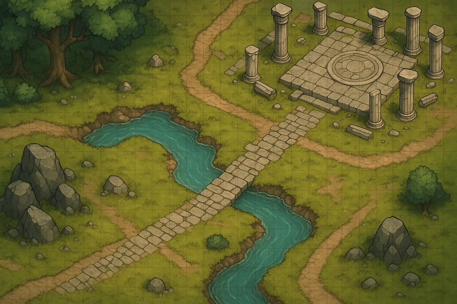 VTT battle maps that speed prep – Sharper encounters | Runic Dice