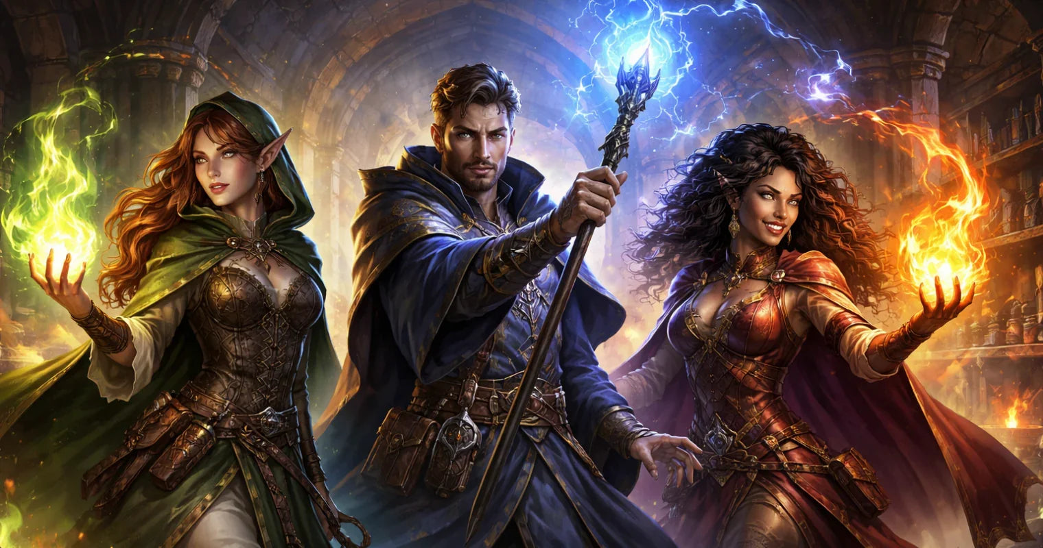 Spellslinger Character Creation - Spellslinger Character Creation for Memorable Casters