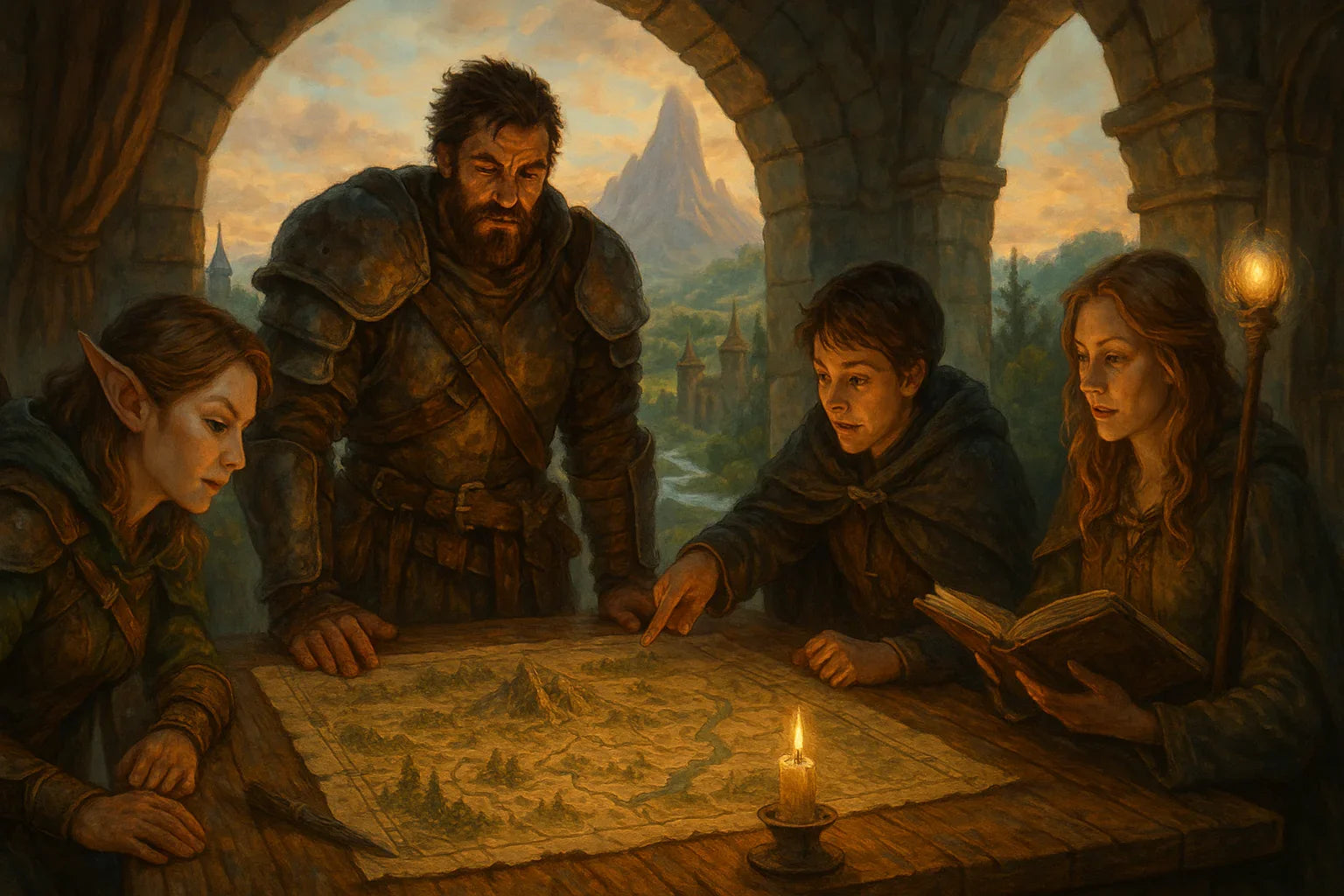 Tabletop RPG Starter Set for Beginners – Play Tonight | Runic Dice