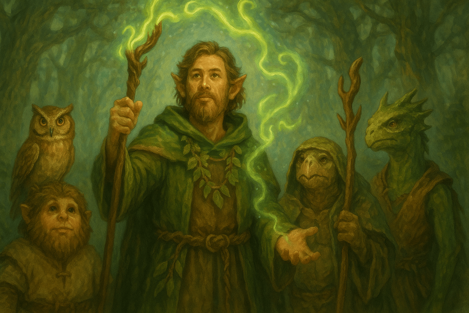 The Best Races for Druid in D&D 5e (Race Guide for Nature’s Spellcasters)