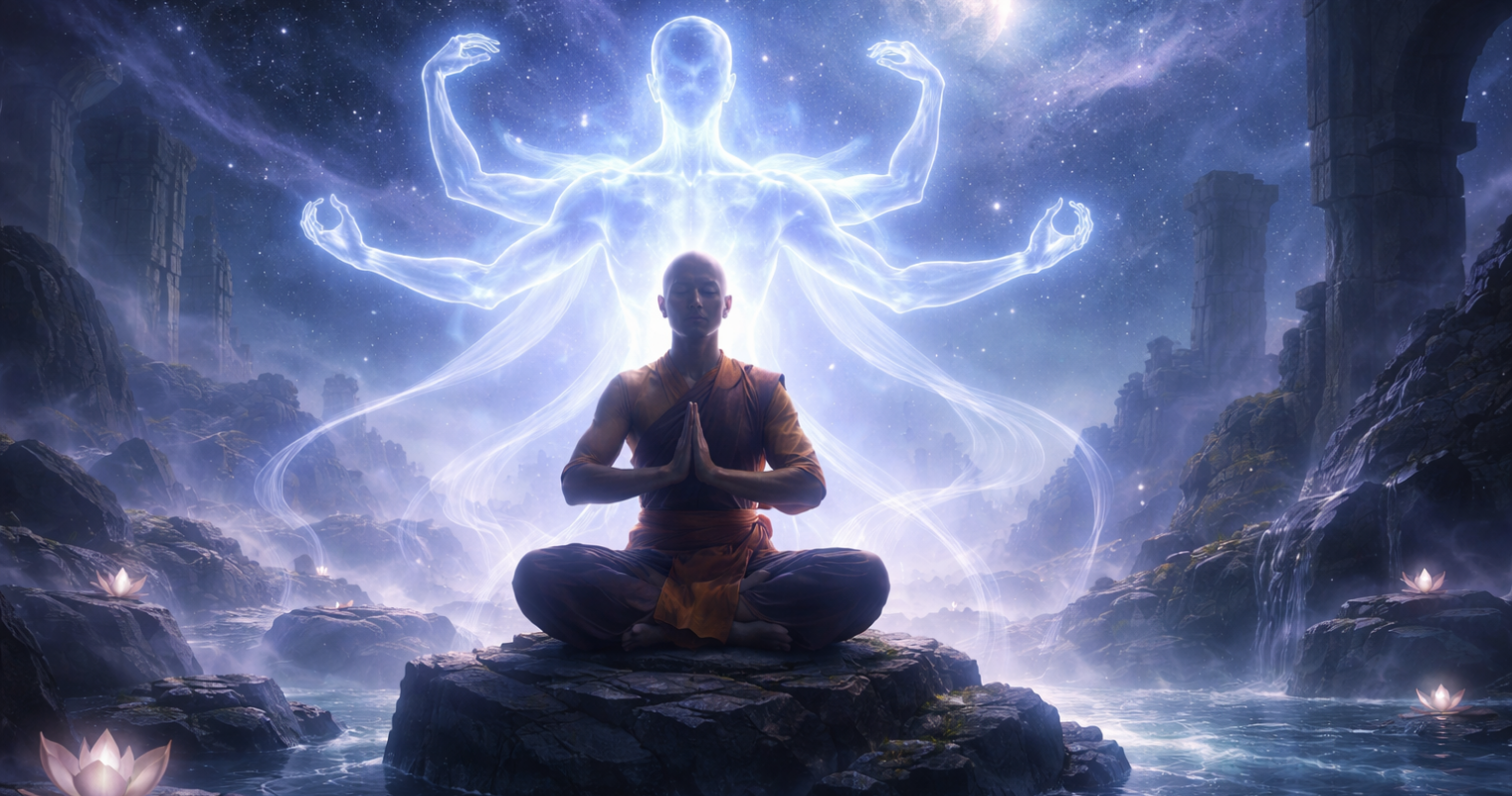 Way of the Astral Self Monk in D&D