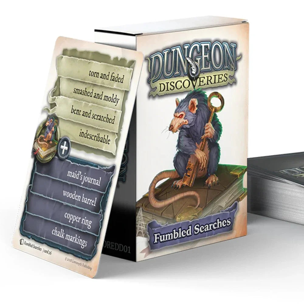 Dungeon Discoveries - Fumbled Searches - Card Deck