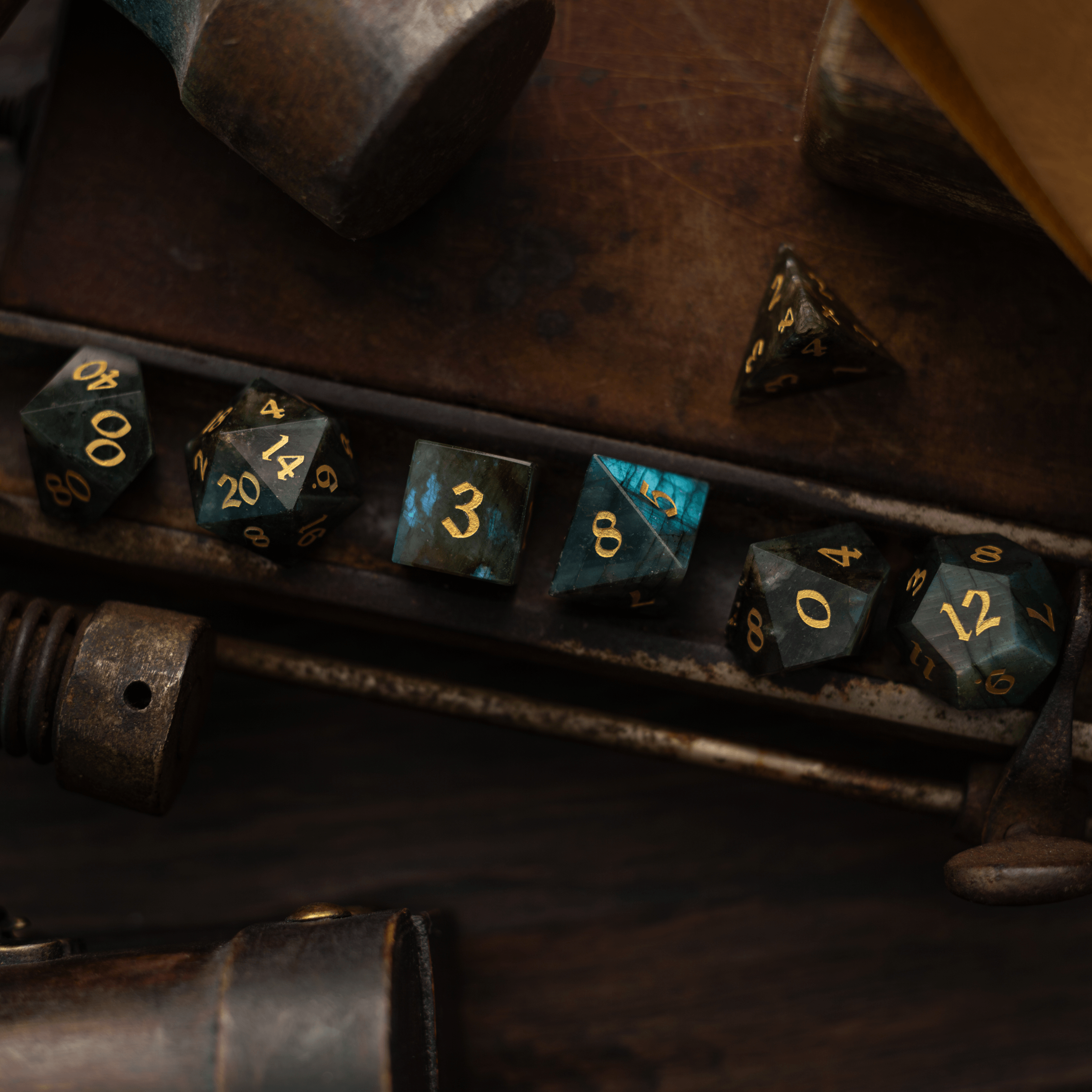 Buy Labradorite DND Dice Set Unique RPG Gaming Dice