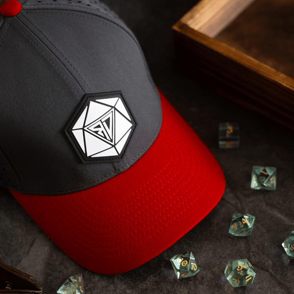 Runic D20 Snapback Hat: Stylish RPG Cap for Gamers