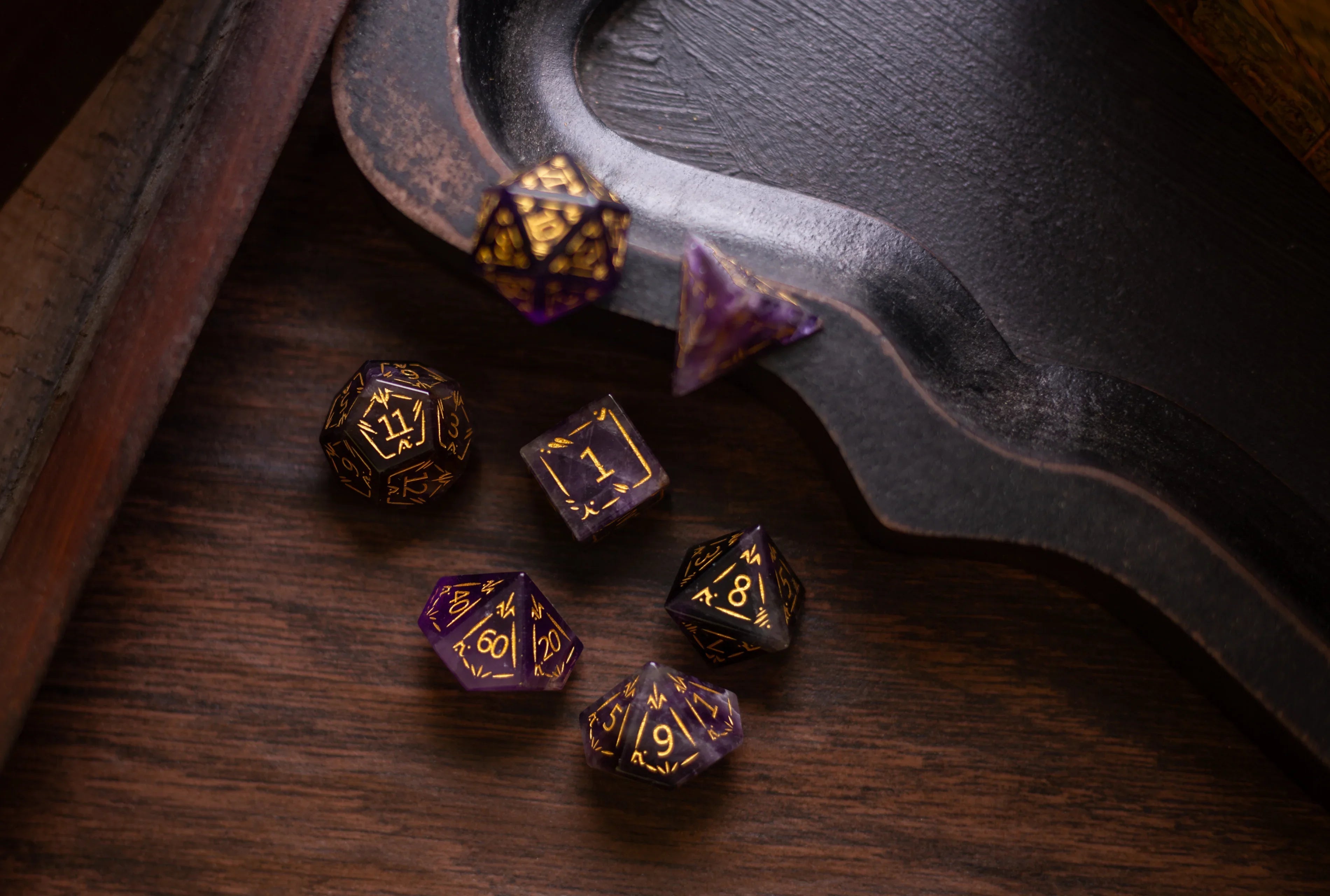 Best Amethyst Dice Sets for DND | Care, Balance & Buying Tips