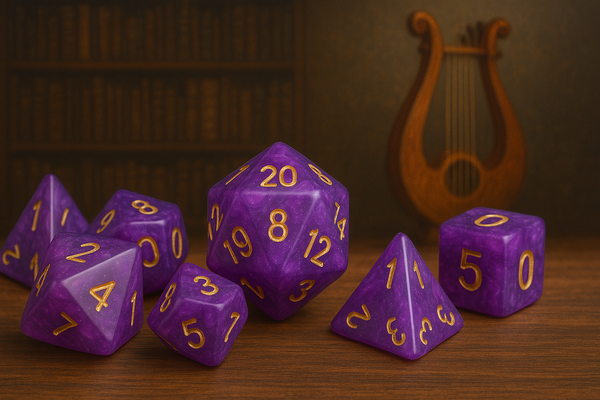 Best Dice Sets for Bards | D&D 5e Guide to Melodic & Magical Rolls