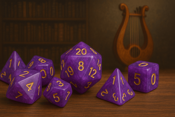 Best Dice Sets for Bards | D&D 5e Guide to Melodic & Magical Rolls