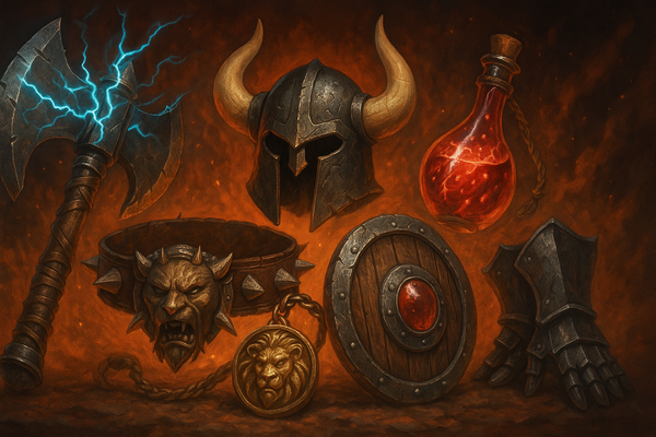 Best Magic Items for Barbarians 5e | Top 10 Must-Haves for Your Fury-Fueled Warrior
