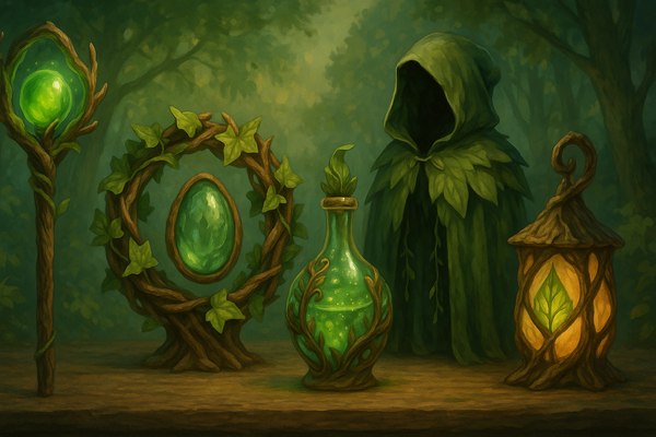 Top 10 best magic items for Druids in 5e