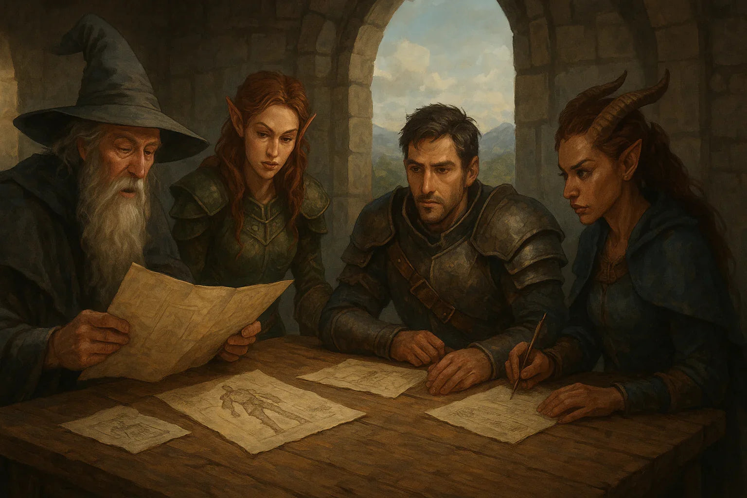 Character Creation For Tabletop Rpg - Tabletop RPG Character Creation That Tells a Story