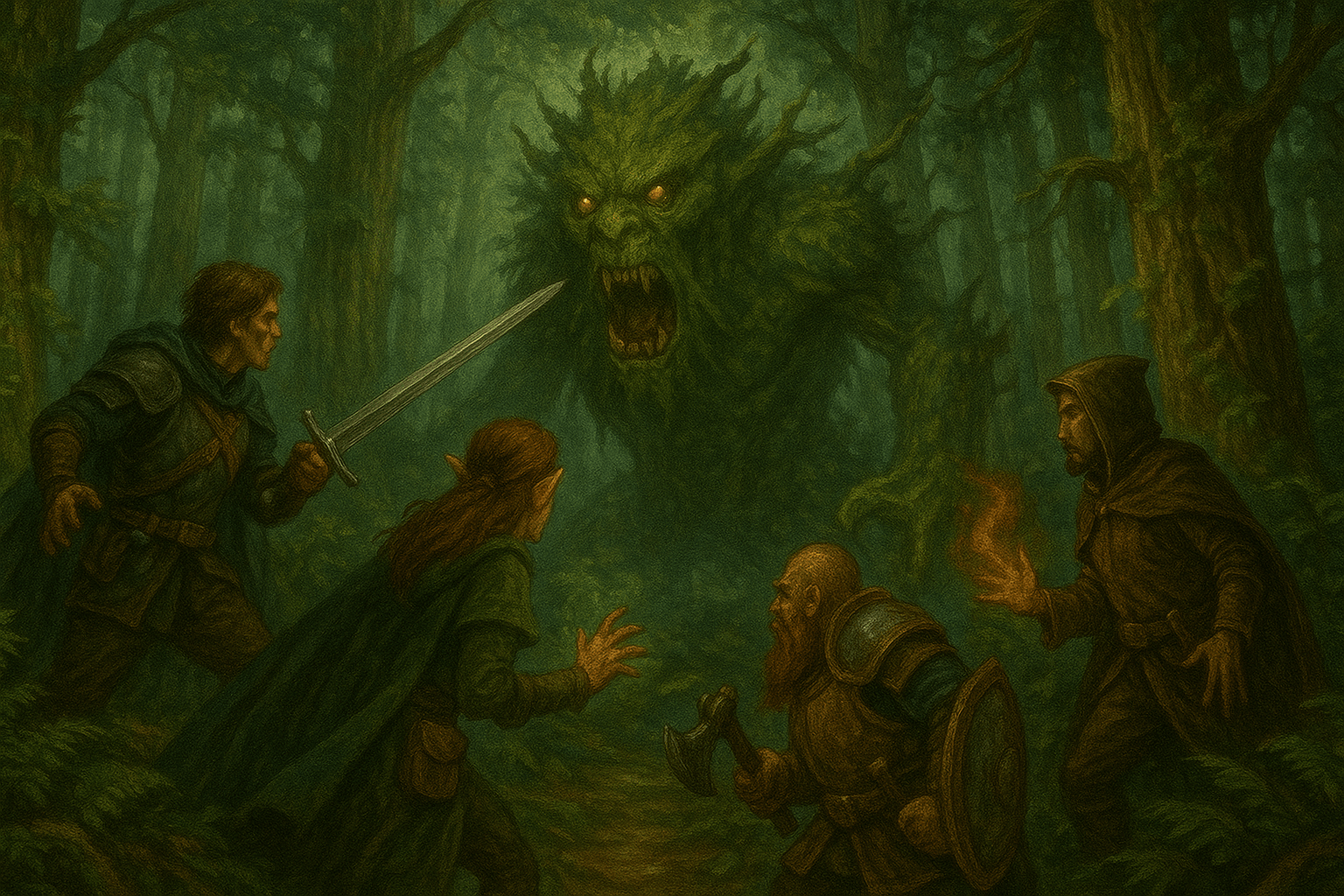 D&D Forest Encounters: Wild Adventures and Mystical Dangers in 5e