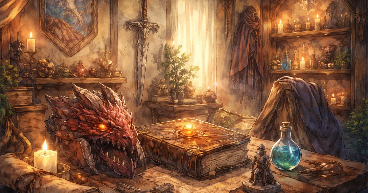 D&D Themed Merchandise - DnD Themed Merchandise for Epic Campaign Gear and Decor