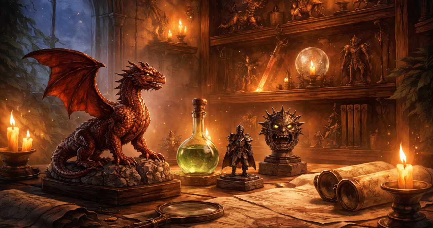 D&D Collectible Merchandise - Dungeons and Dragons Collectible Merchandise Guide for Fans