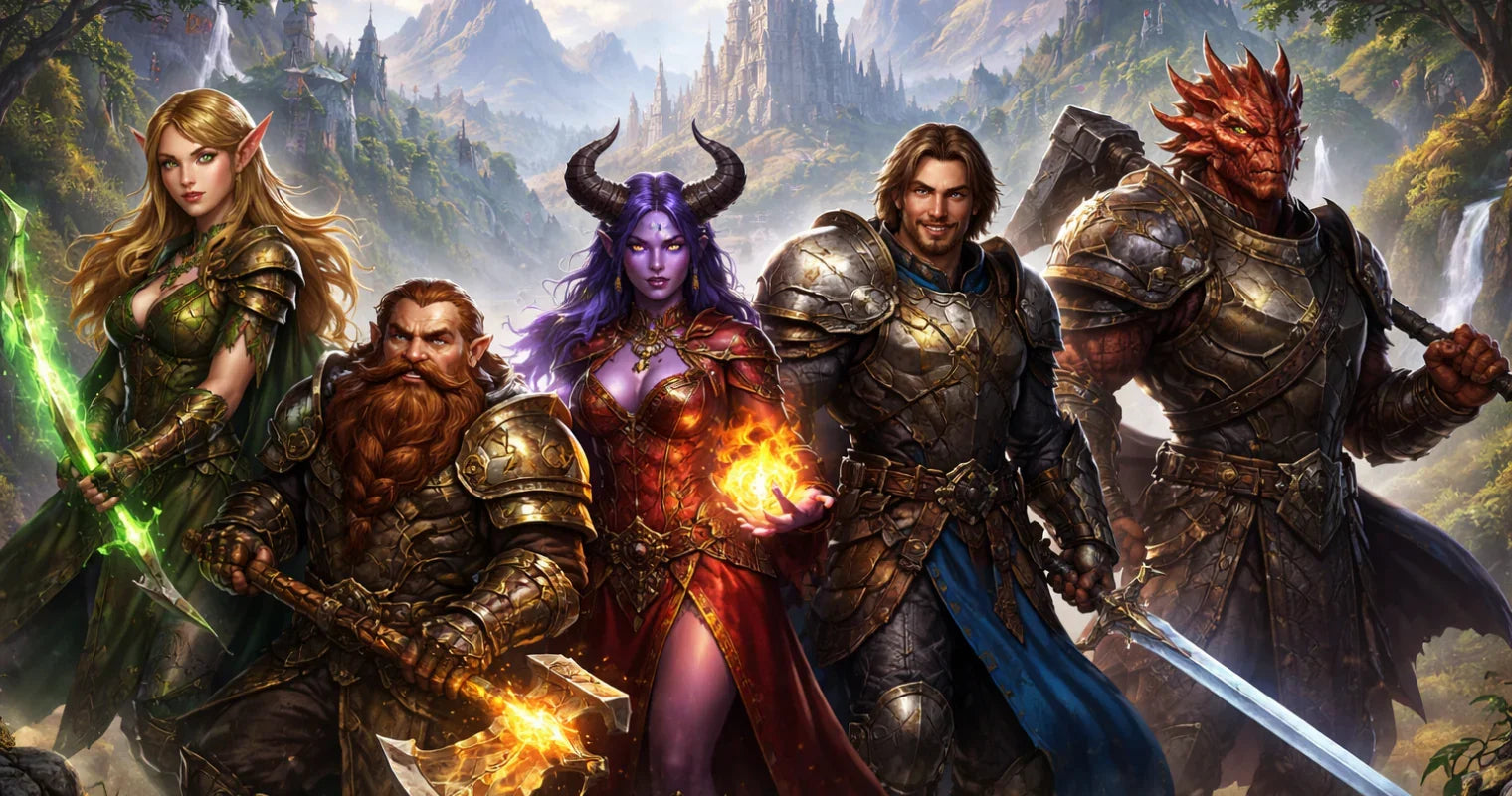 Dungeons And Dragons Races - Dungeons and Dragons Races A Clear Guide to Playable Species