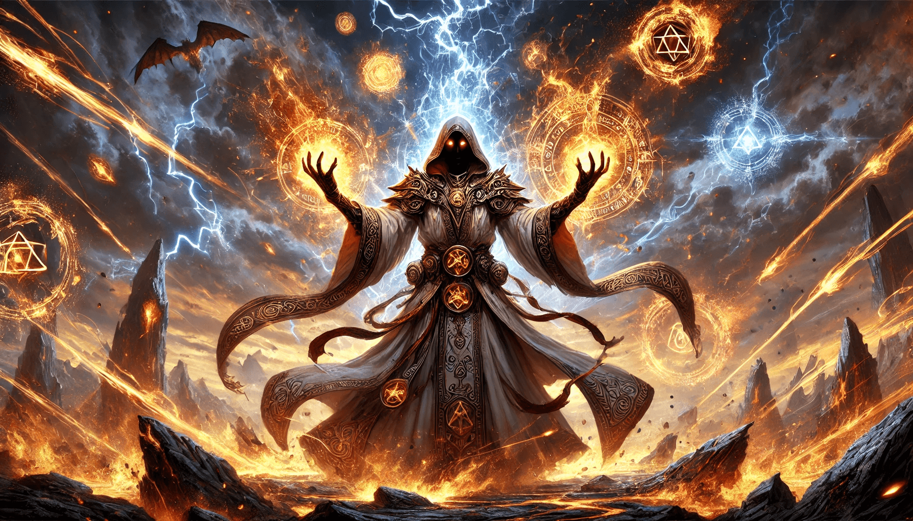 Evocation Wizard in D&D