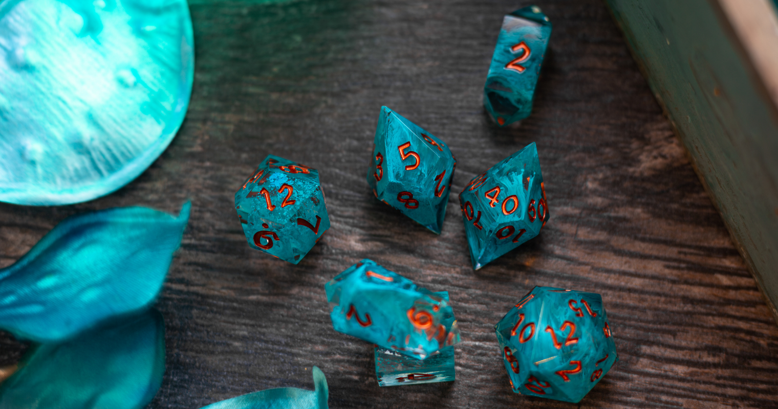 Fairy-themed Dice - Fairy Themed Dice for Enchanted RPG Nights and Colors