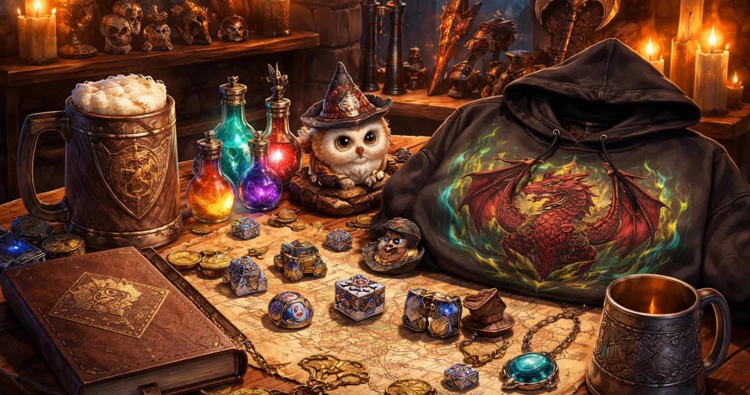 Fan Merchandise For Tabletop Games - Fan Merchandise for Tabletop Games Gear That Elevates Play