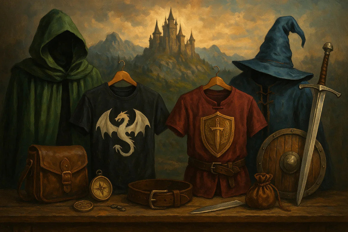 Fantasy RPG Apparel and Merch for Immersive Play | Runic Dice