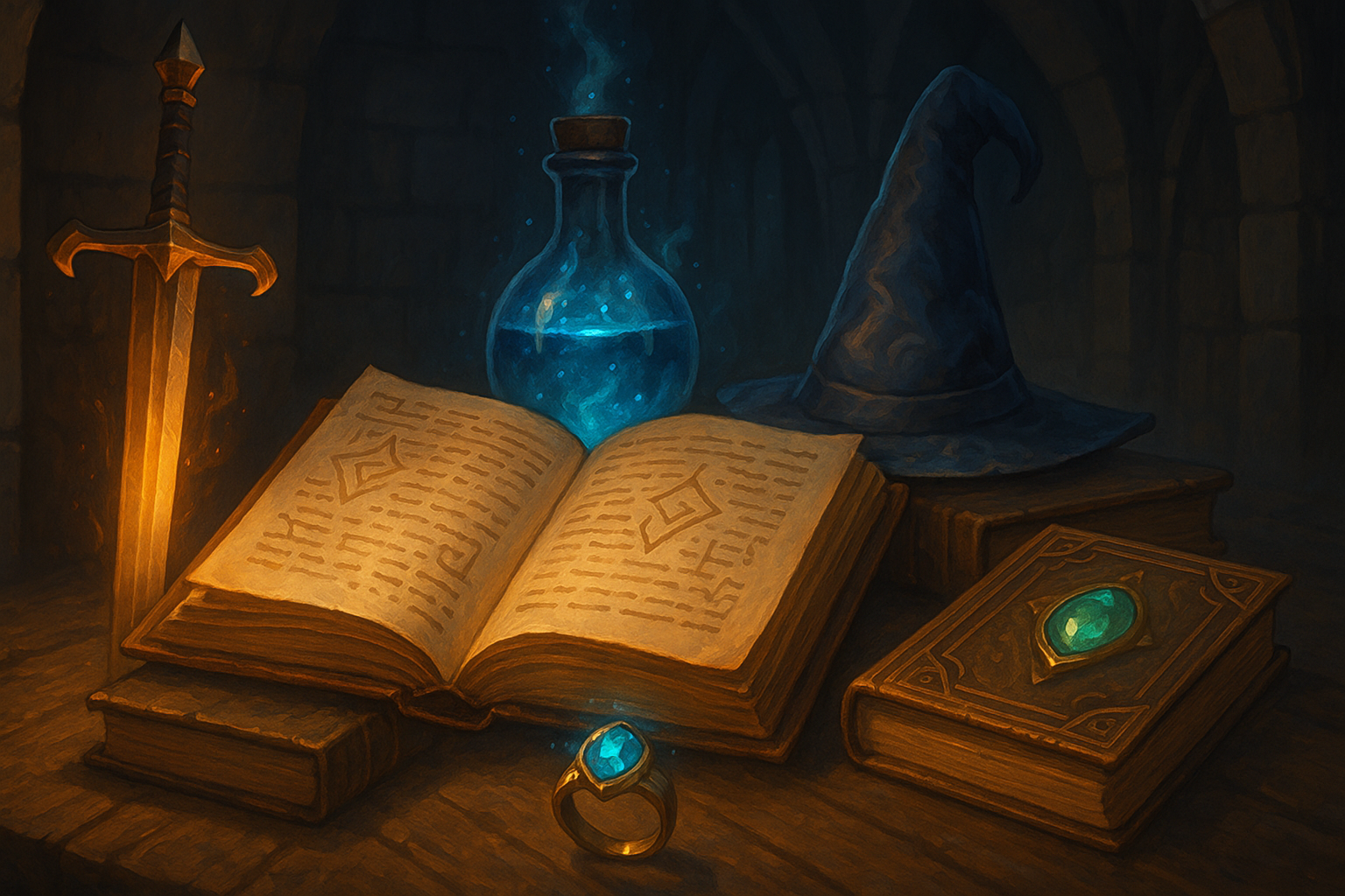 Fantasy RPG Magic Items – Build Better Loot Tables | Runic Dice