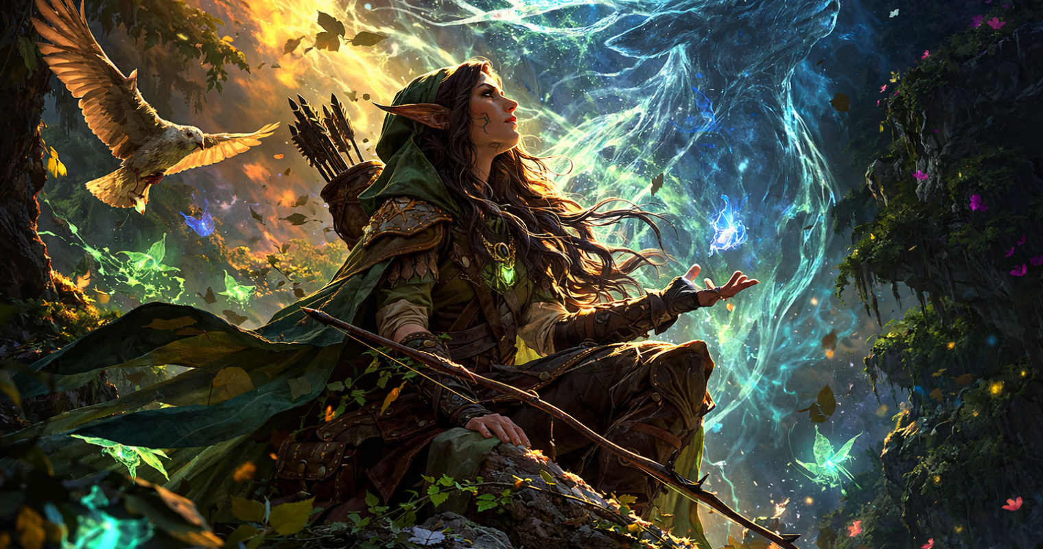 Fey Wanderer Ranger in D&D