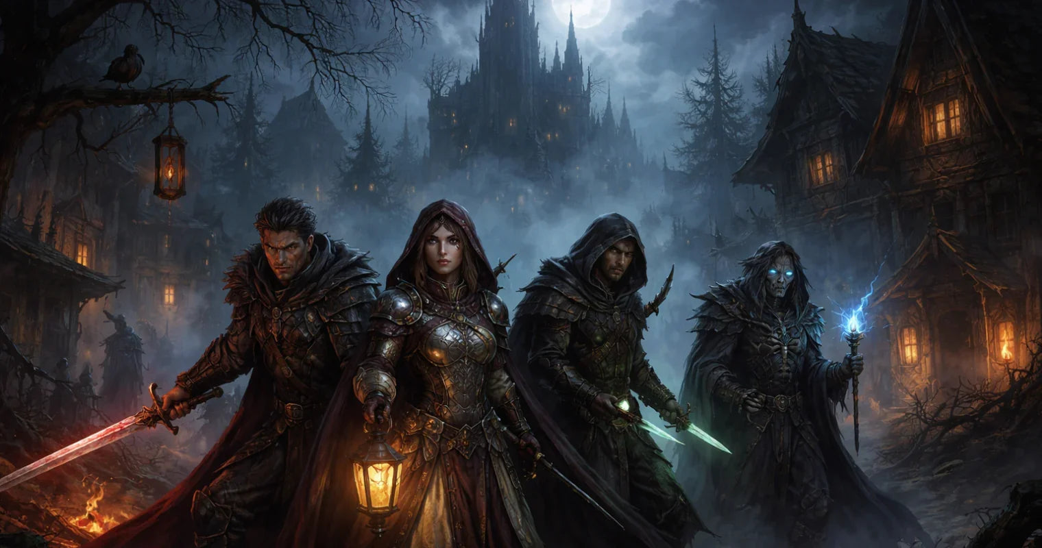 Grim Hollow Campaign Setting - Grim Hollow Campaign Setting Guide for GMs and Players