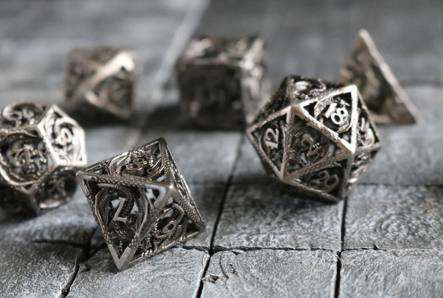 Hollow Metal Dice - Hollow Metal Dice: Balance, Feel, and Lasting Table Presence